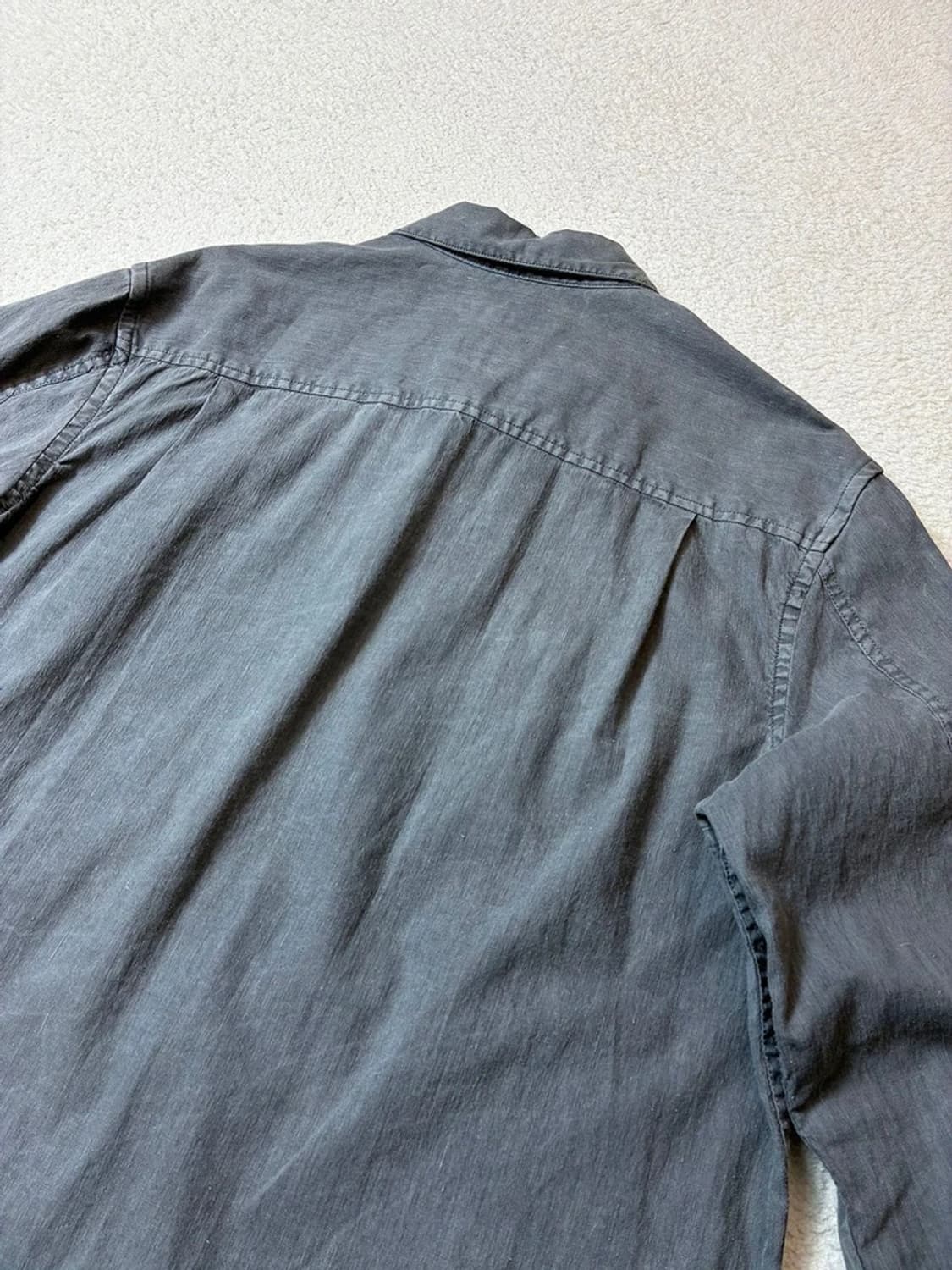 시리즈 Series 19ss 린넨 피그먼트 다잉 셔츠형 코트 PN6806 상품이미지4