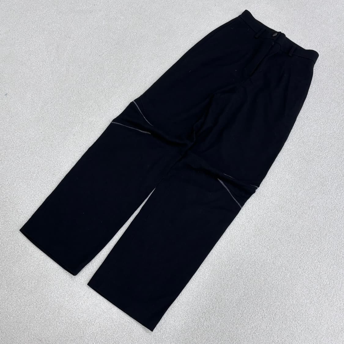 실측확인 마뗑킴 와이드 팬츠 0327E 상품이미지1