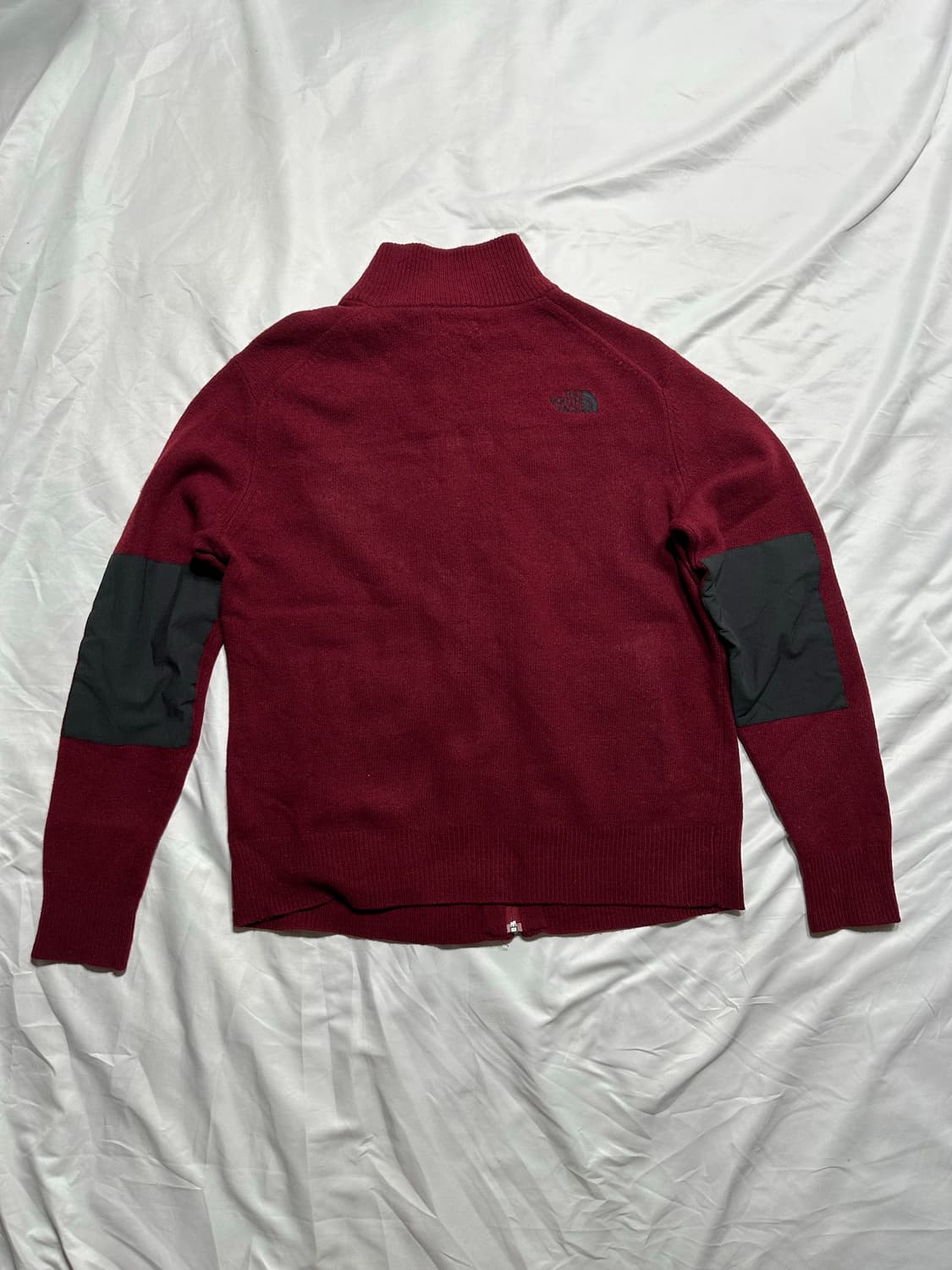 노스페이스 엘보우 패치 니트 집업 상품이미지4