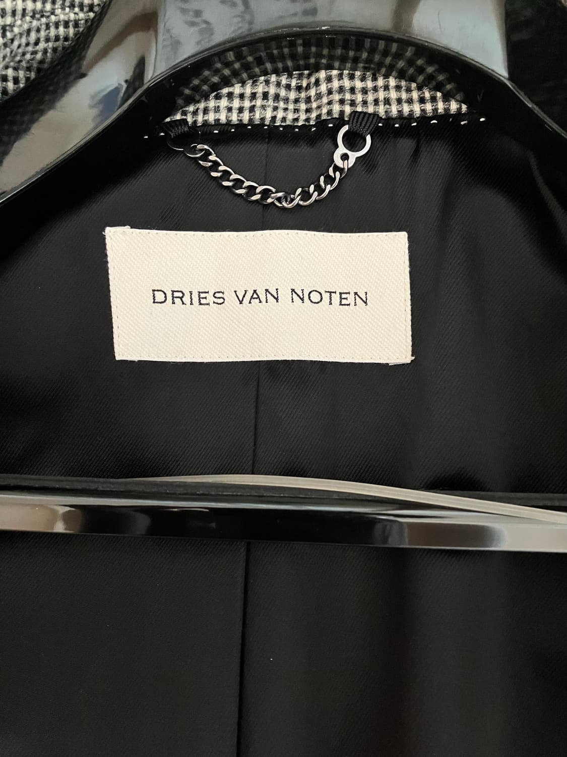 드리스반노튼 트위드 롱코트 상품이미지7