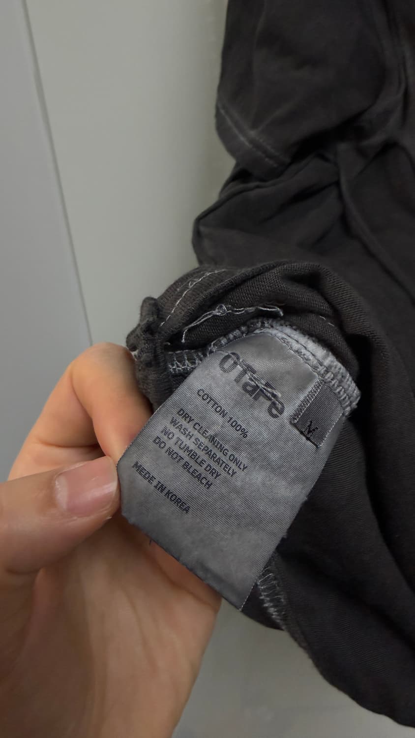 공테잎 0tape 백프린지 반팔 상품이미지4