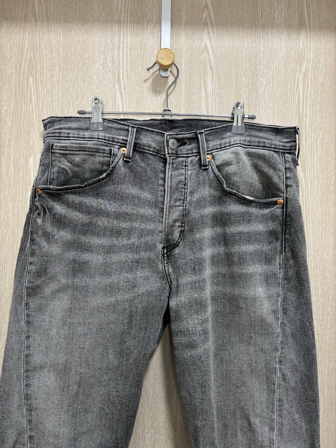 리바이스 프리미엄 엔진니어드502 데님팬츠/32/그레이 상품이미지3