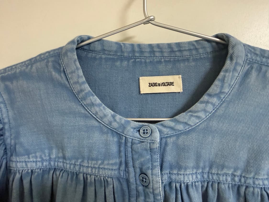 자딕앤볼테르(Zadig & Voltaire)의 Tigy 자수코튼 블라우스 상품이미지2