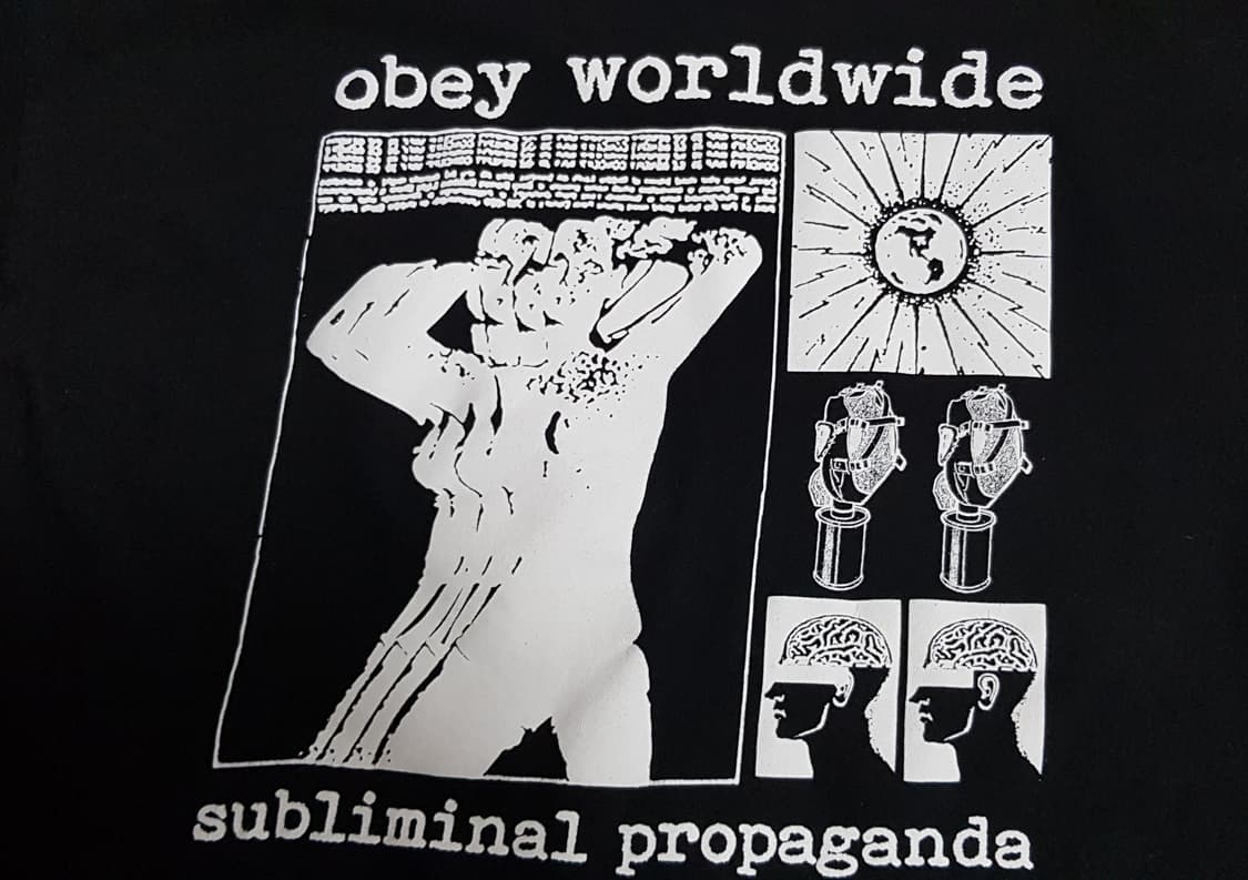 OBEY 오베이 월드와이드 프린팅 반팔티셔츠 상품이미지4