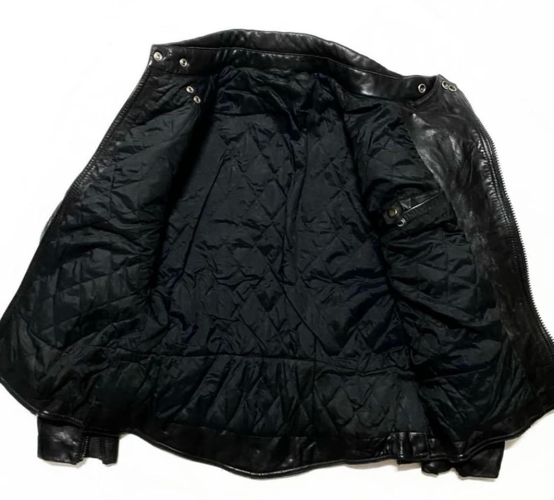 Leather Biker Jacket 상품이미지3