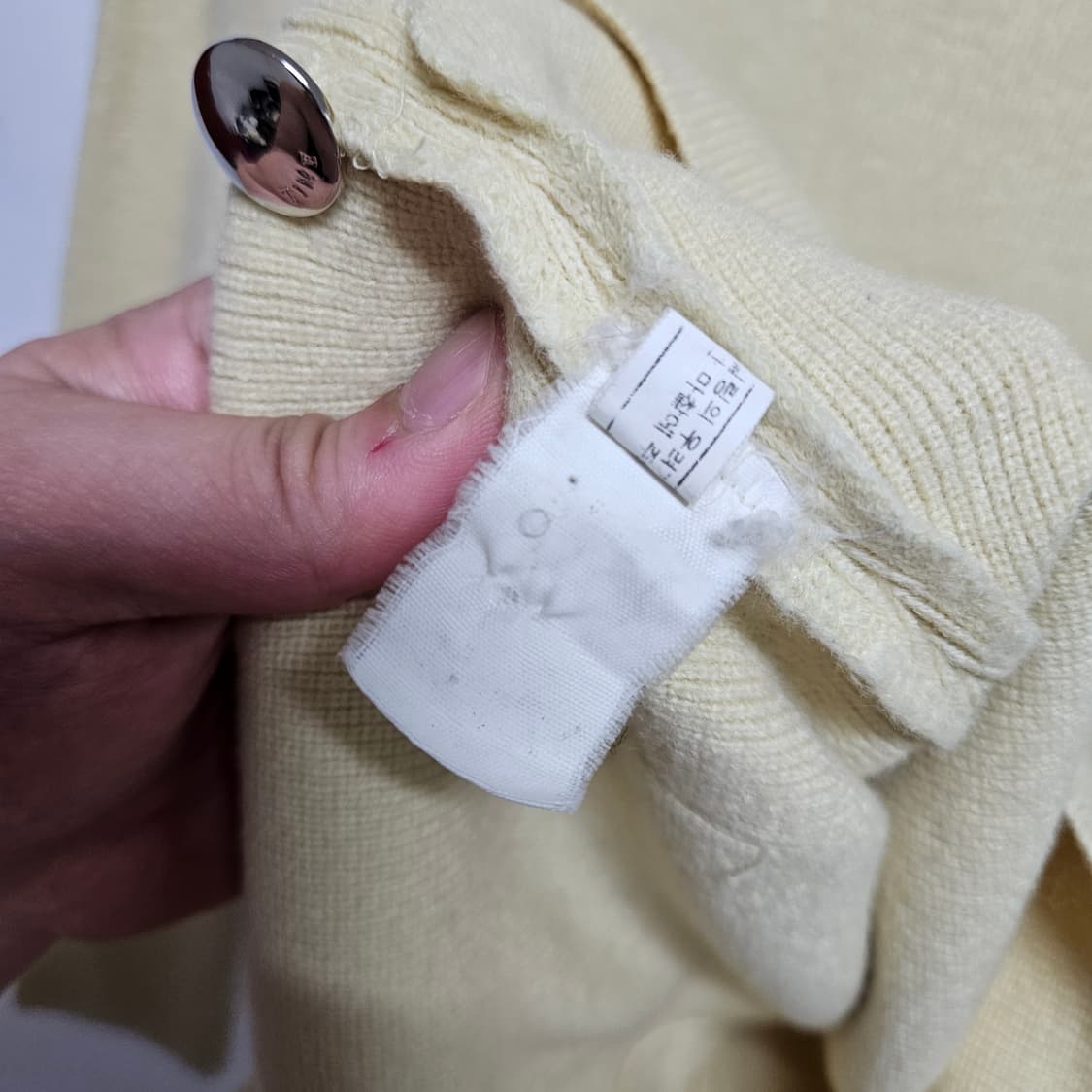 타임 한섬 V넥 가디건 자켓 44 상품이미지6