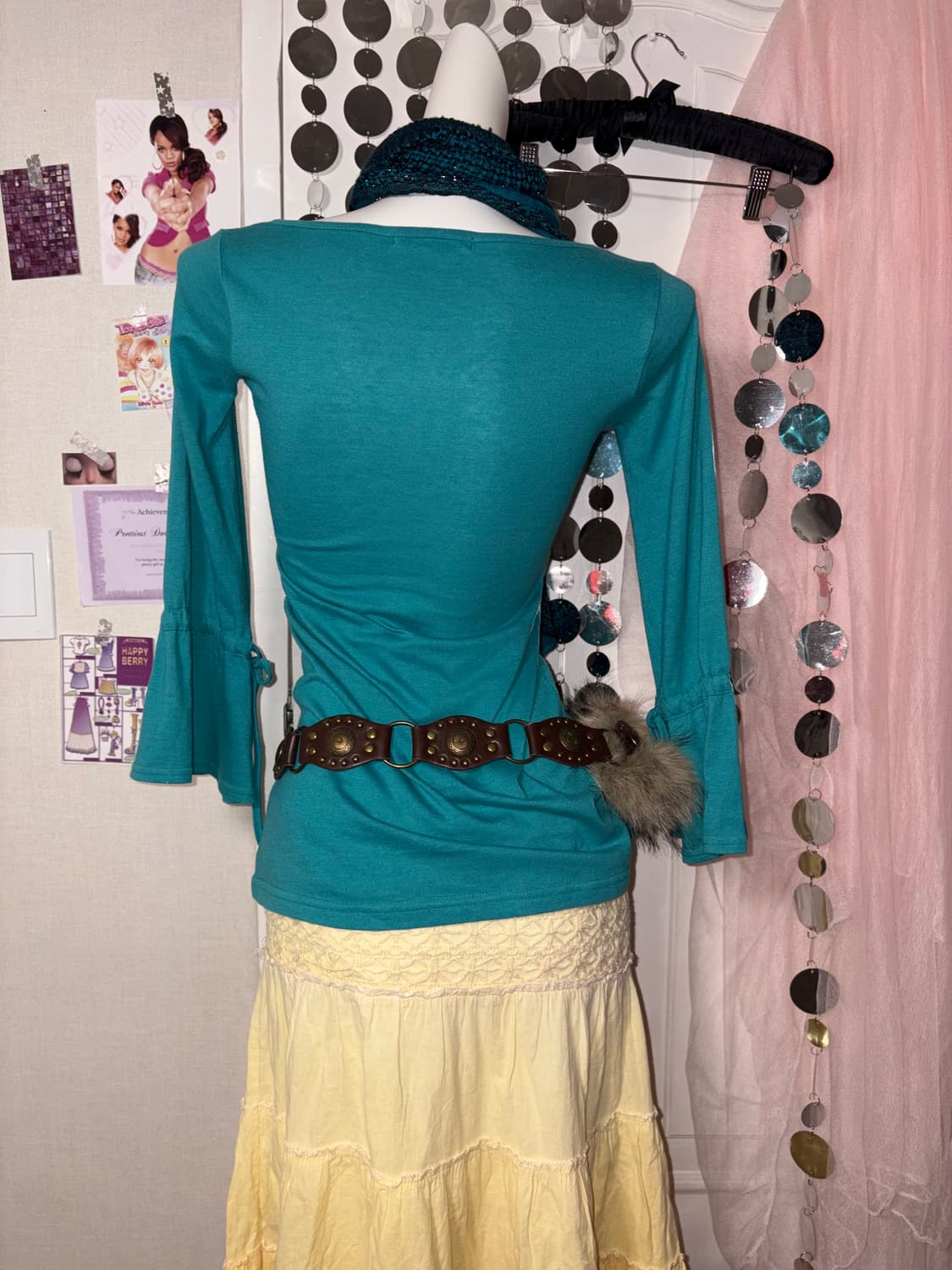 lazy daisy mint top 상품이미지2