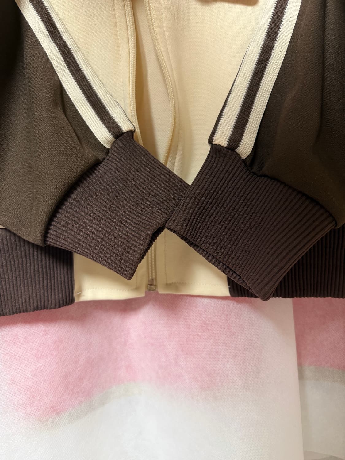 대장급 아디다스 80s 서독제 크림 브라운 져지 상품이미지6