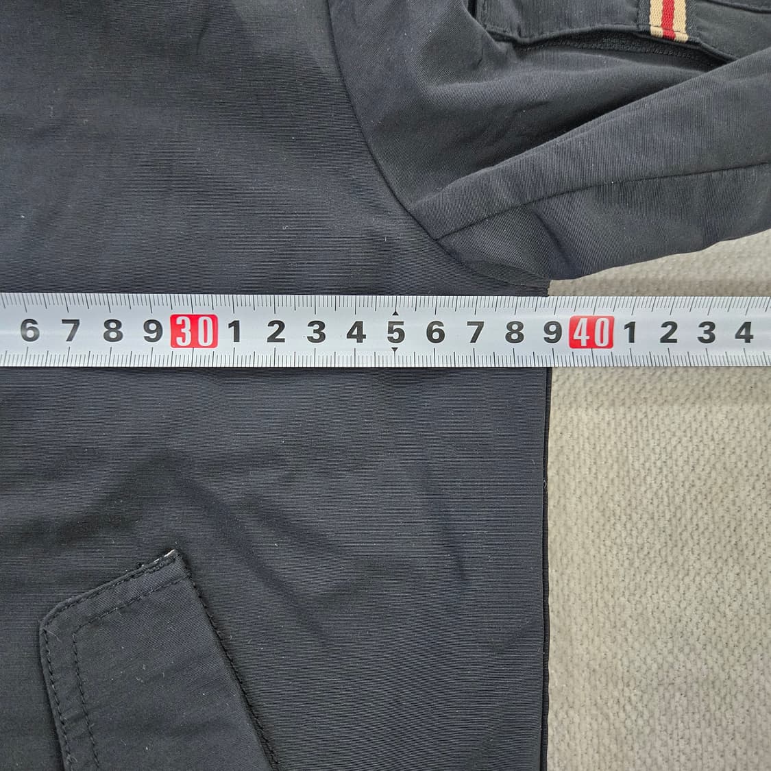 [120(7Y)] 닥스 키즈 블랙 항공 점퍼  0114YH1 상품이미지6