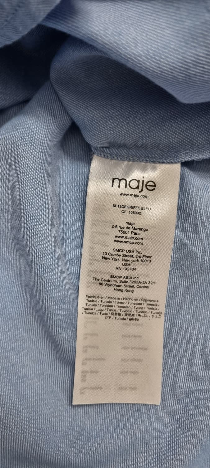 Maje 마쥬 롱 코튼 셔츠 2size _ 여성 상품이미지10