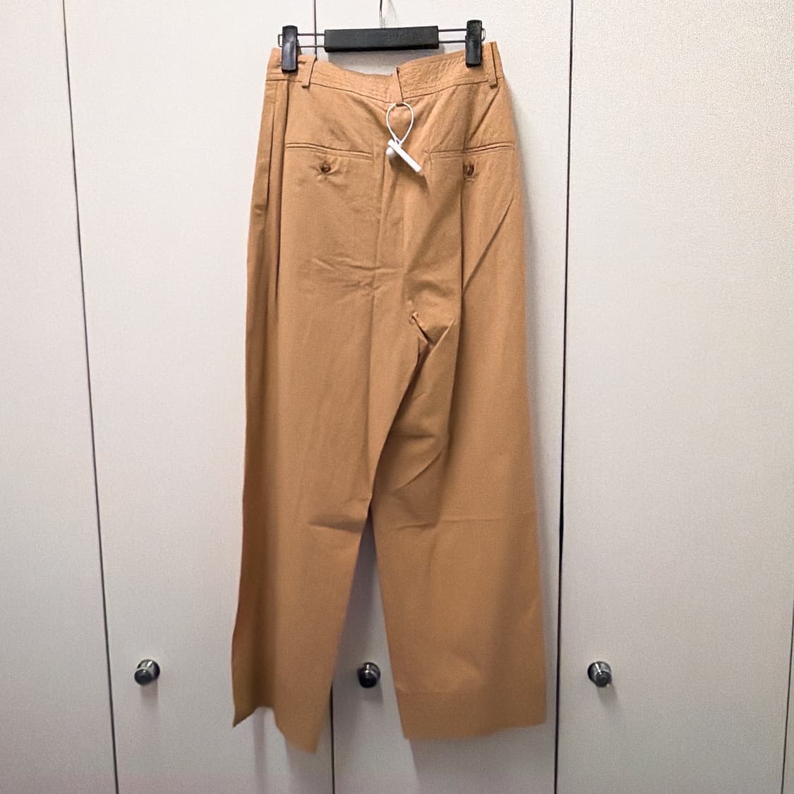 (정품/새상품) 리토 스트럭쳐 여성 카멜 코튼 스트레이트 팬츠 상품이미지3