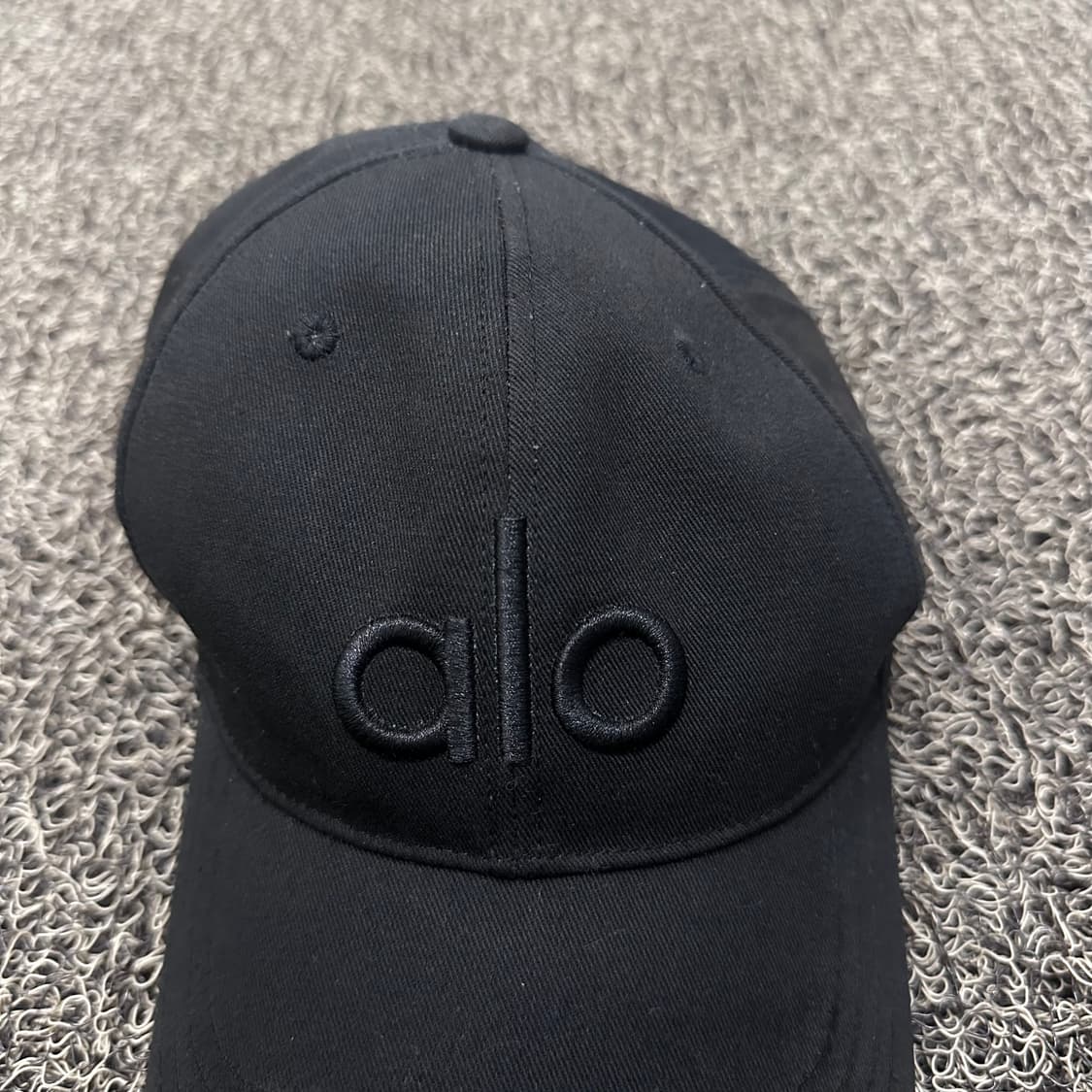 alo 알로 볼캡 모자 블랙 상품이미지2