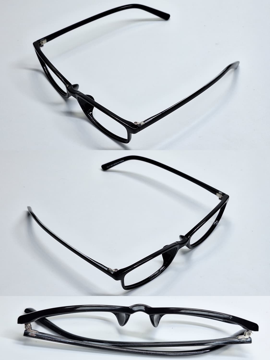 743-1T 94% MADE IN TAIWAN 블랙 슬림 뿔테 안경테 상품이미지6