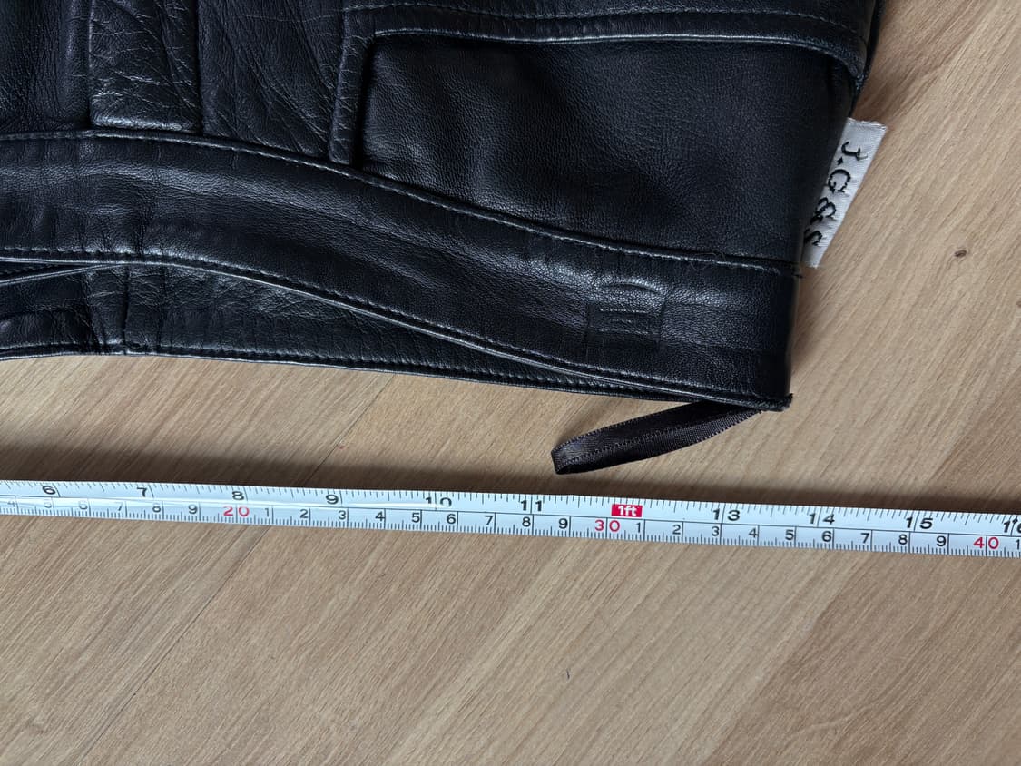 리얼 레더 팬츠 상품이미지5