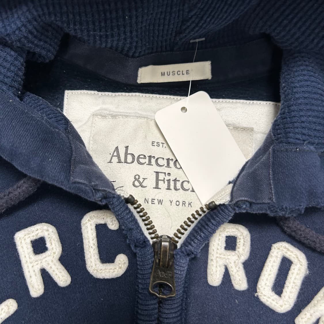 Abercrombie Navy Hood Zip-up 상품이미지6
