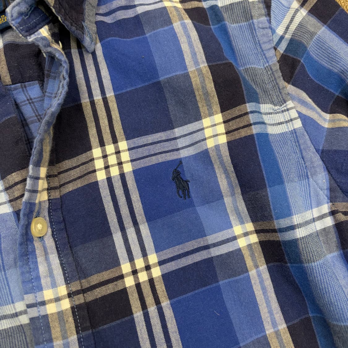 polo 랄프로렌 폴로 우먼스 체크 셔츠 S 상품이미지3