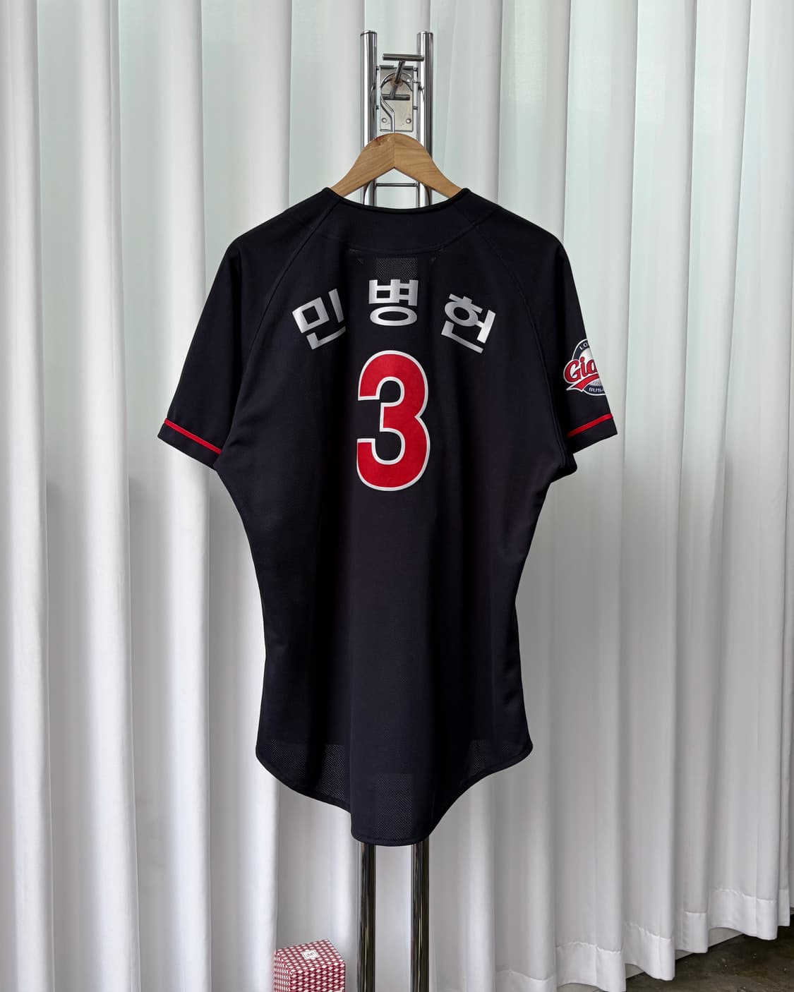 [XL]롯데 자이언츠 ATC 어센틱 민병헌 야구 유니폼 상품이미지4