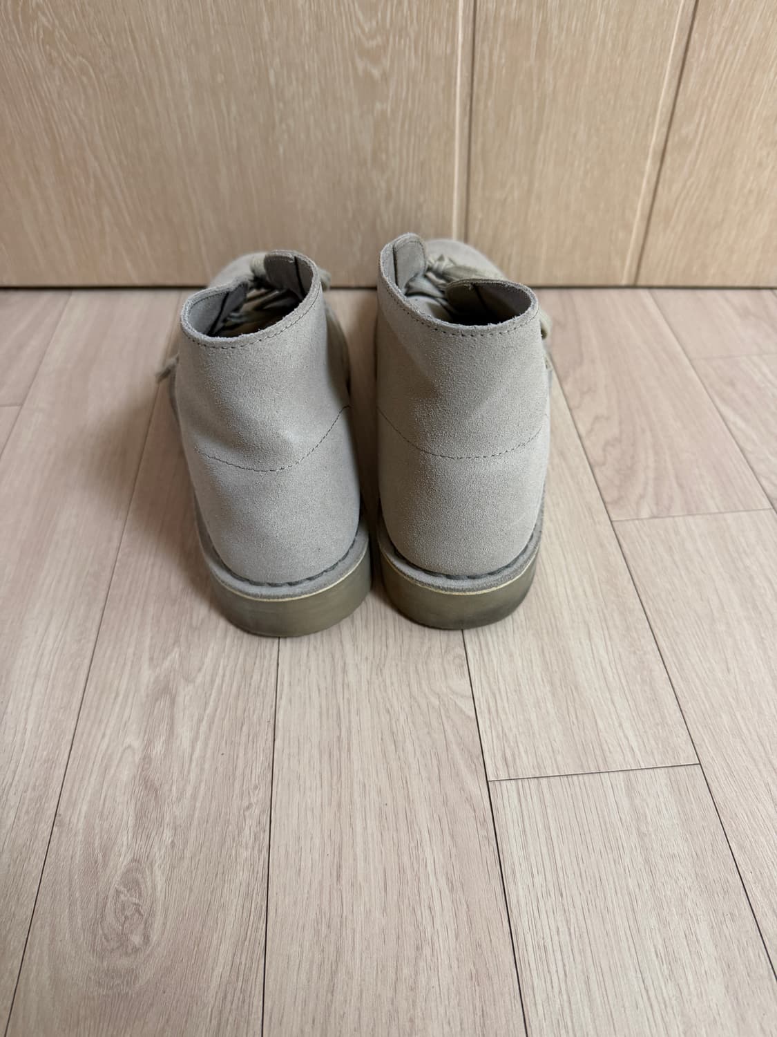 클락스 데저트 부츠 베이지 스웨이드 255 상품이미지3