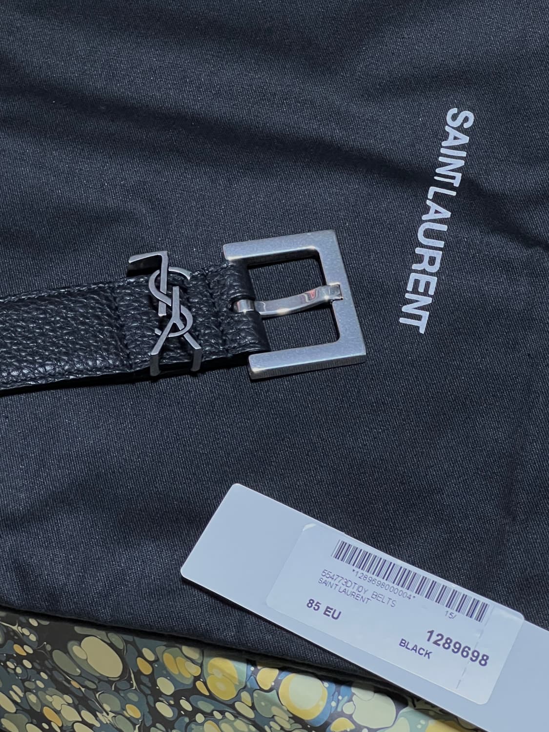 85사이즈 ysl 생로랑 모노그램 벨트 상품이미지1