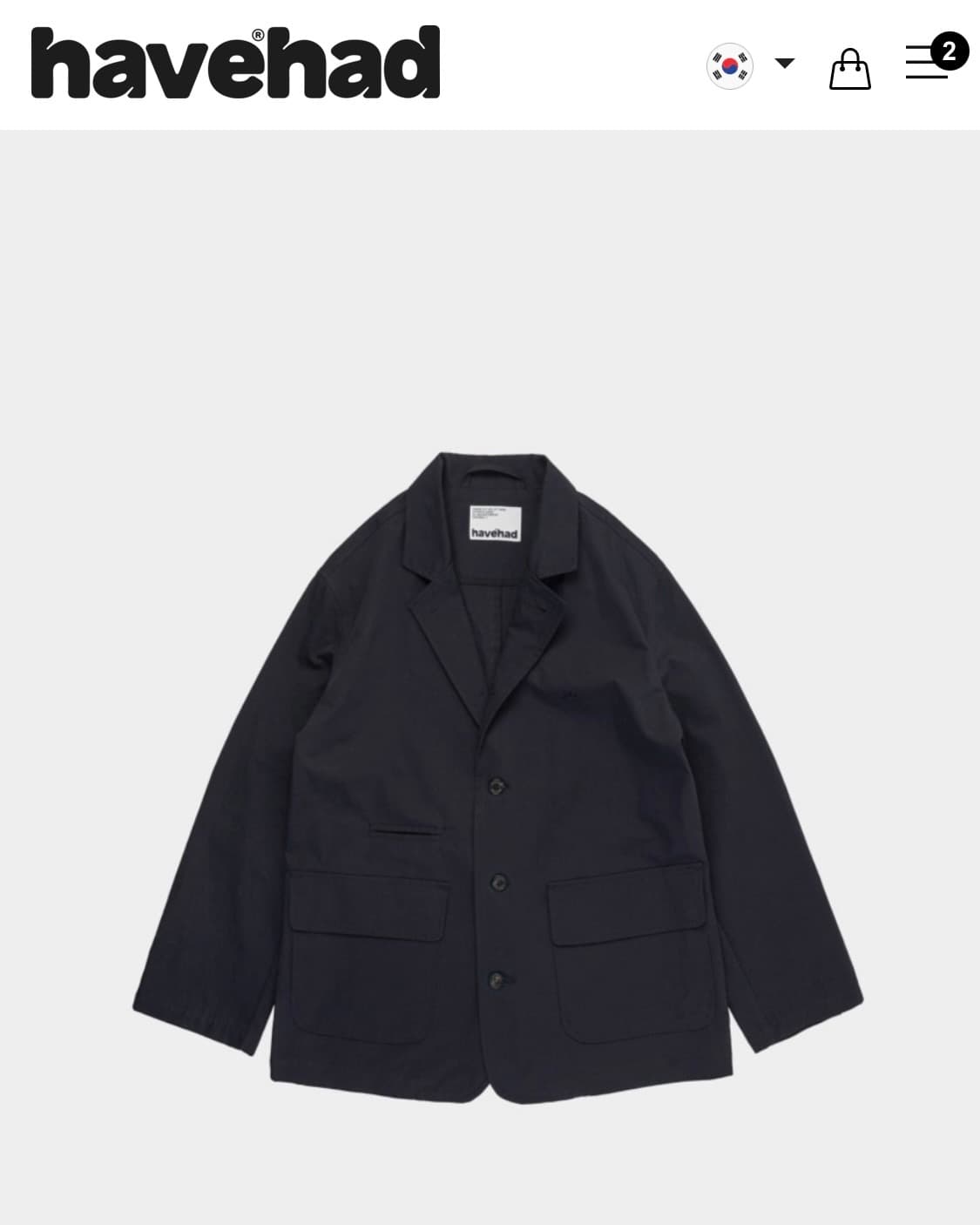 HaveHad 자켓 City Worker Club Jacket 상품이미지4