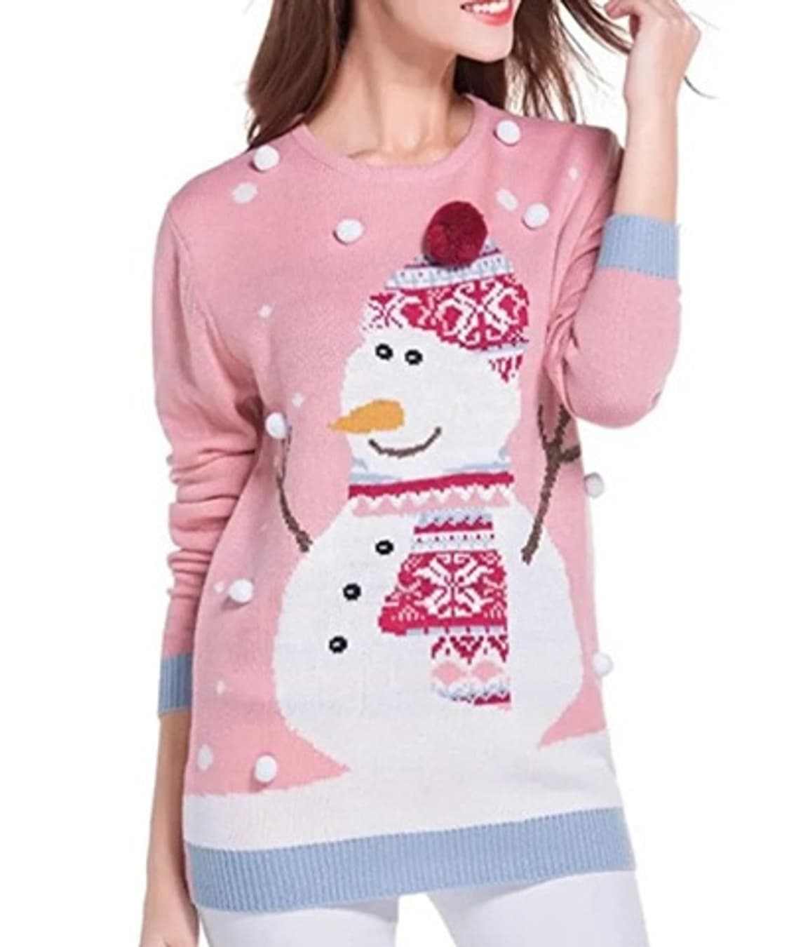 막스앤스펜서 스노우맨 니트  상품이미지2