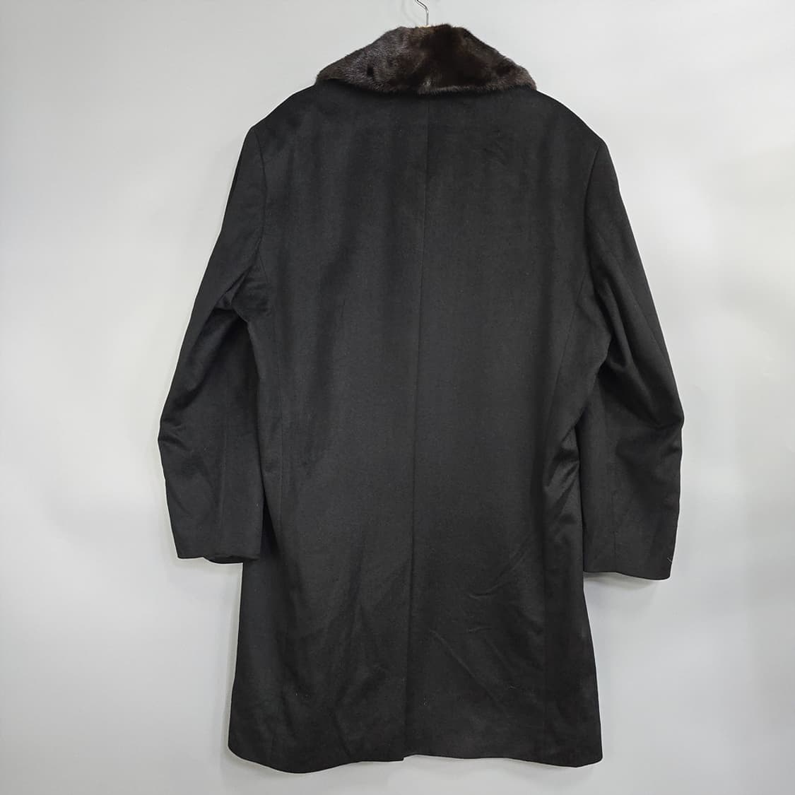 바쏘(BASSO) 캐시미어 밍크퍼 코트 105 상품이미지5