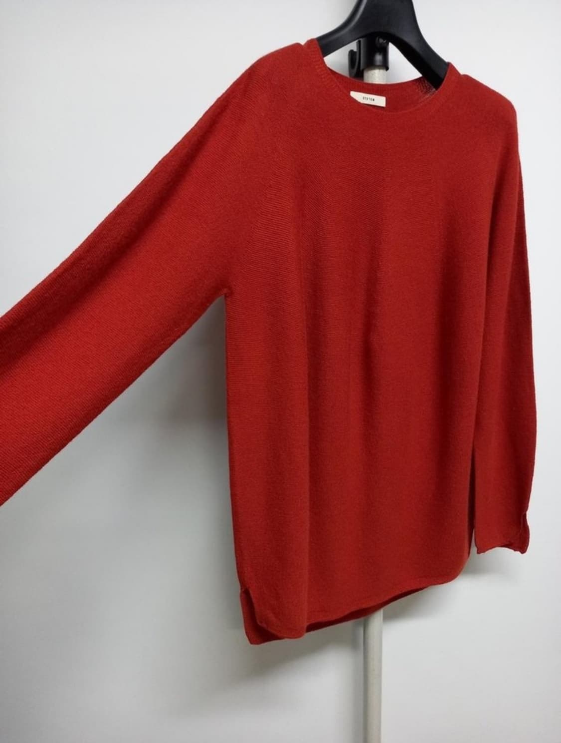 새 시스템 홀가먼트 울 롱 니트 F 상품이미지5