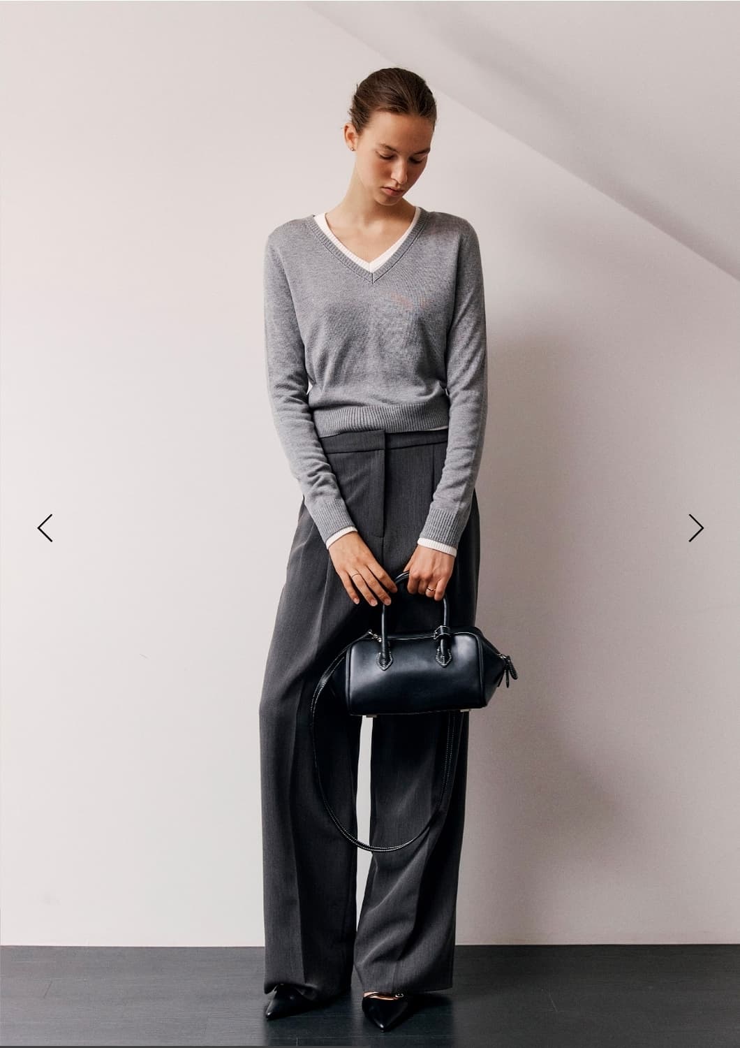 SIE 시에 릴 와이드팬츠 MM 그레이 새제품 상품이미지3