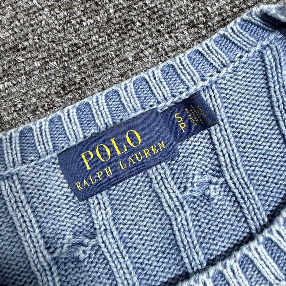 폴로 랄프로렌 꽈배기 니트 상품이미지5