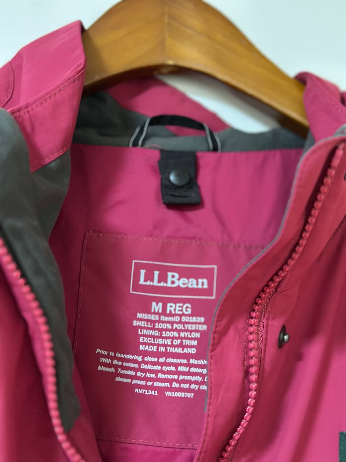 LLBean 엘엘빈 여성바람막이 M 상품이미지4