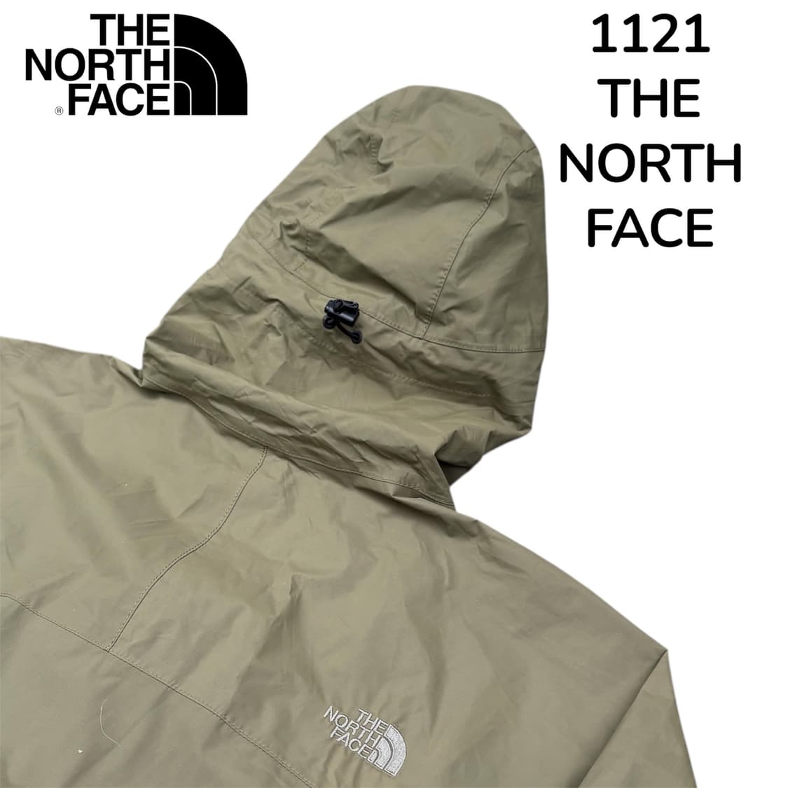 노스페이스 카키 나일론 바람막이 L 상품이미지5