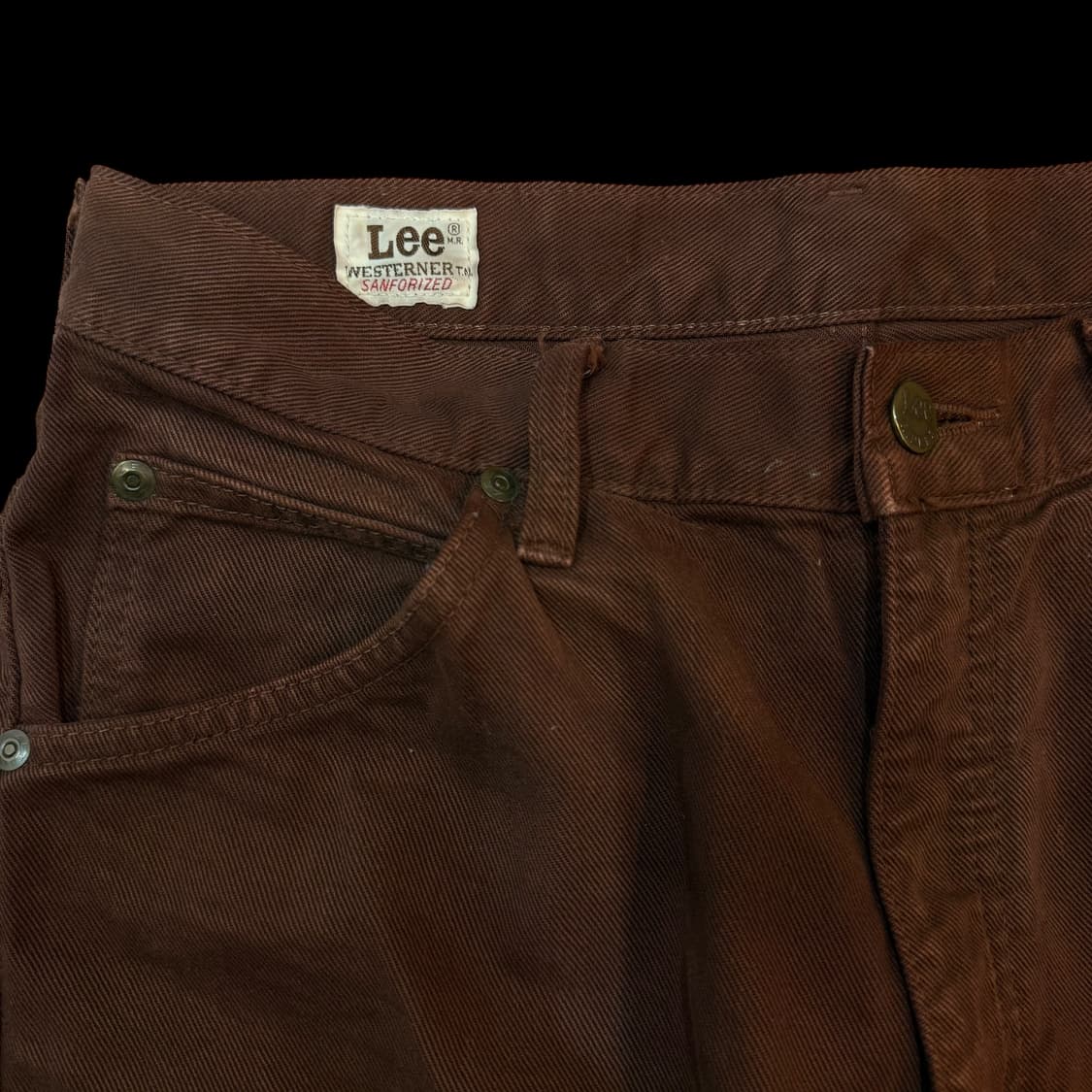 Lee Vintage Brown Straight Pants 상품이미지3