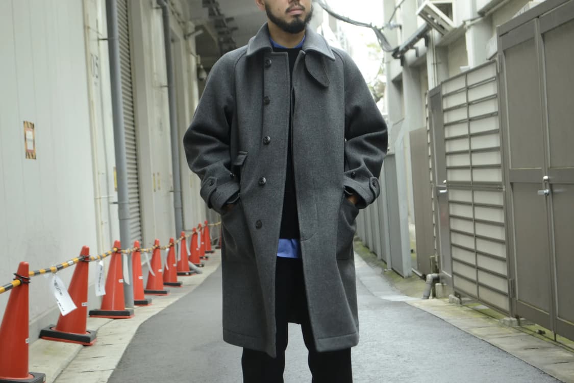 캡틴선샤인 트레블러 코트 18aw 그레이 38사이즈 상품이미지2