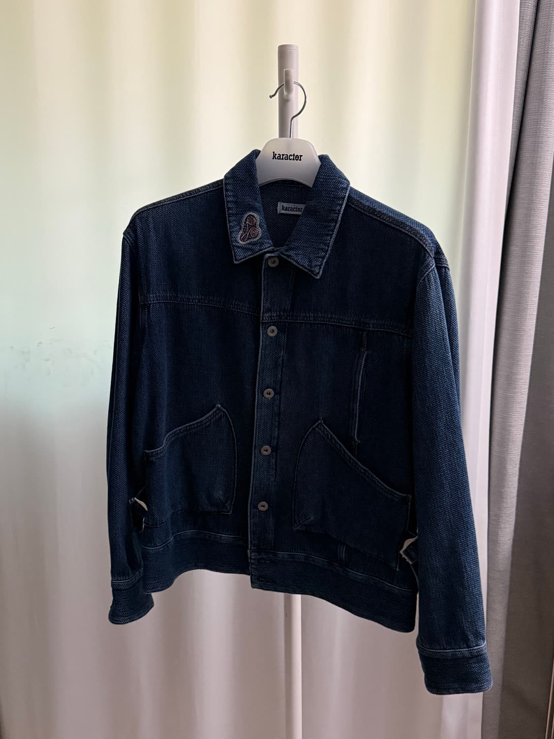 Denim short trucker jacket 상품이미지1