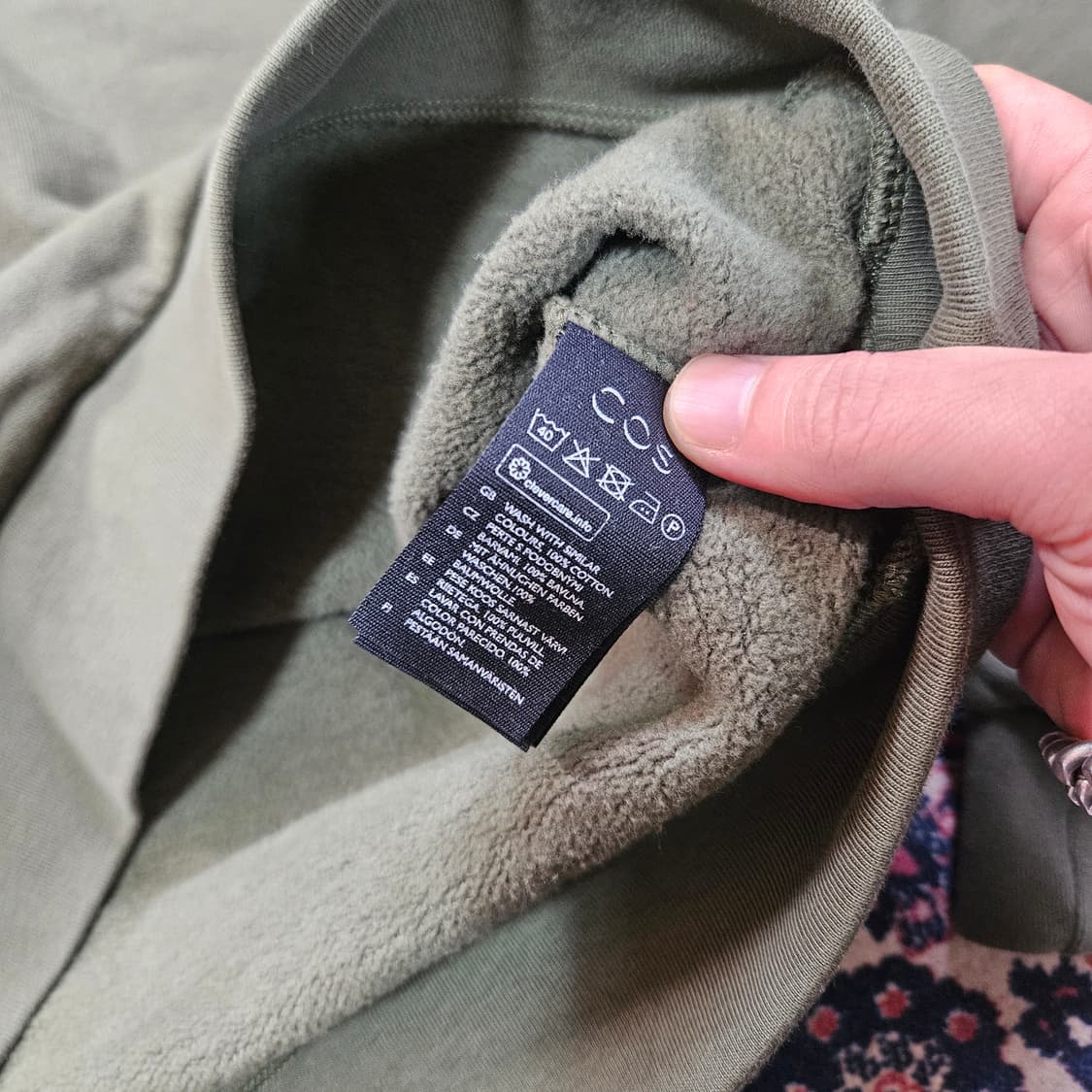 코스(COS) 베이직 라운드 맨투맨 L size 상품이미지6