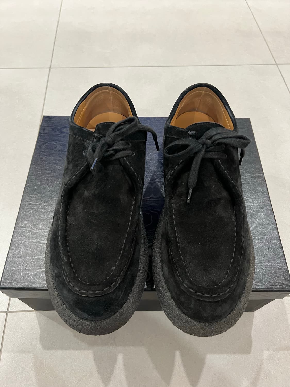 드리스 반 노튼 청키솔 더비 블랙 42 상품이미지2