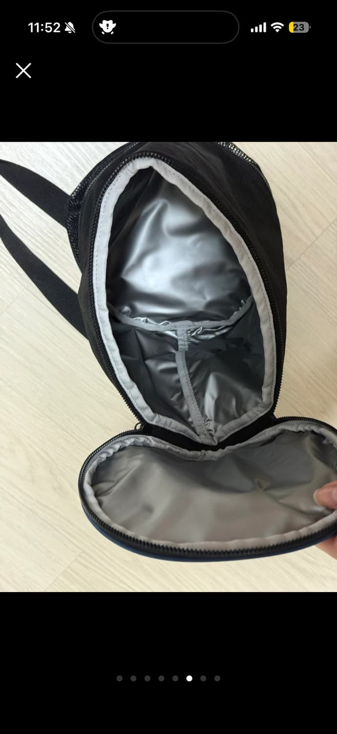 키티버니포니 메쉬 스윔 백 블랙 수영가방 상품이미지6