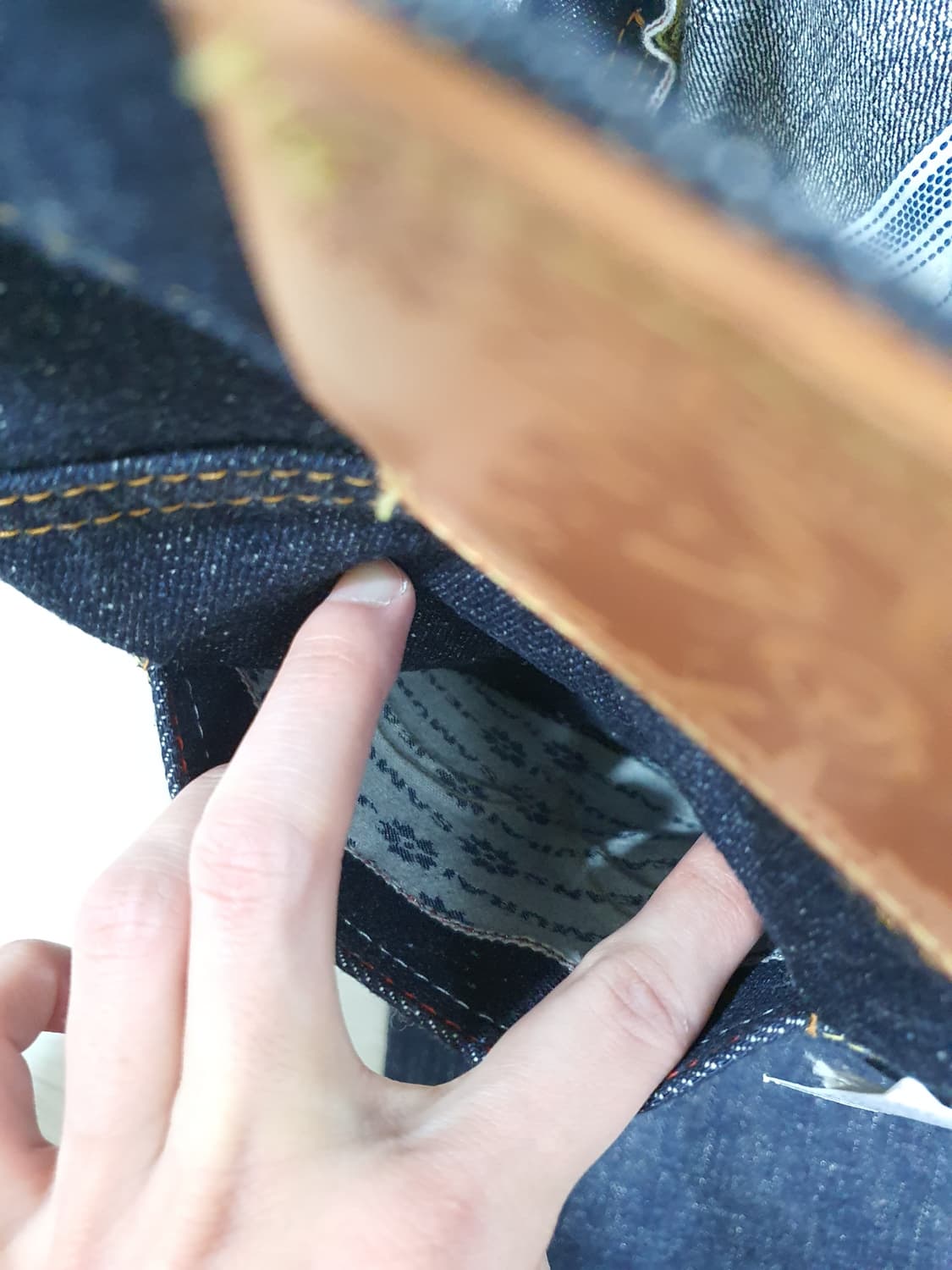 오카야마 데님 x 사무라이진 toshi 17oz 새상품 상품이미지9