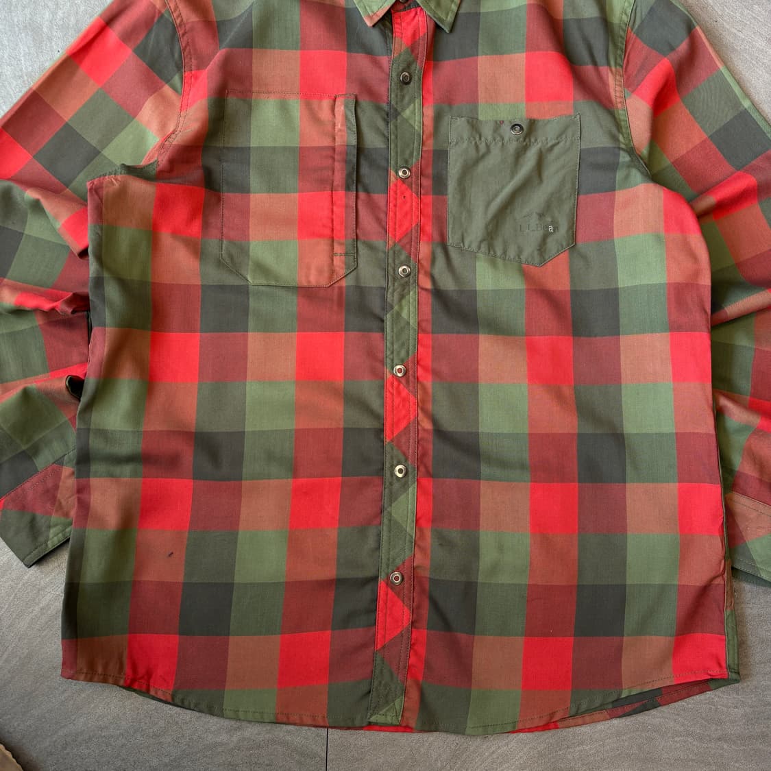 L.L.bean 정품 엘엘빈 체크 셔츠 상품이미지4
