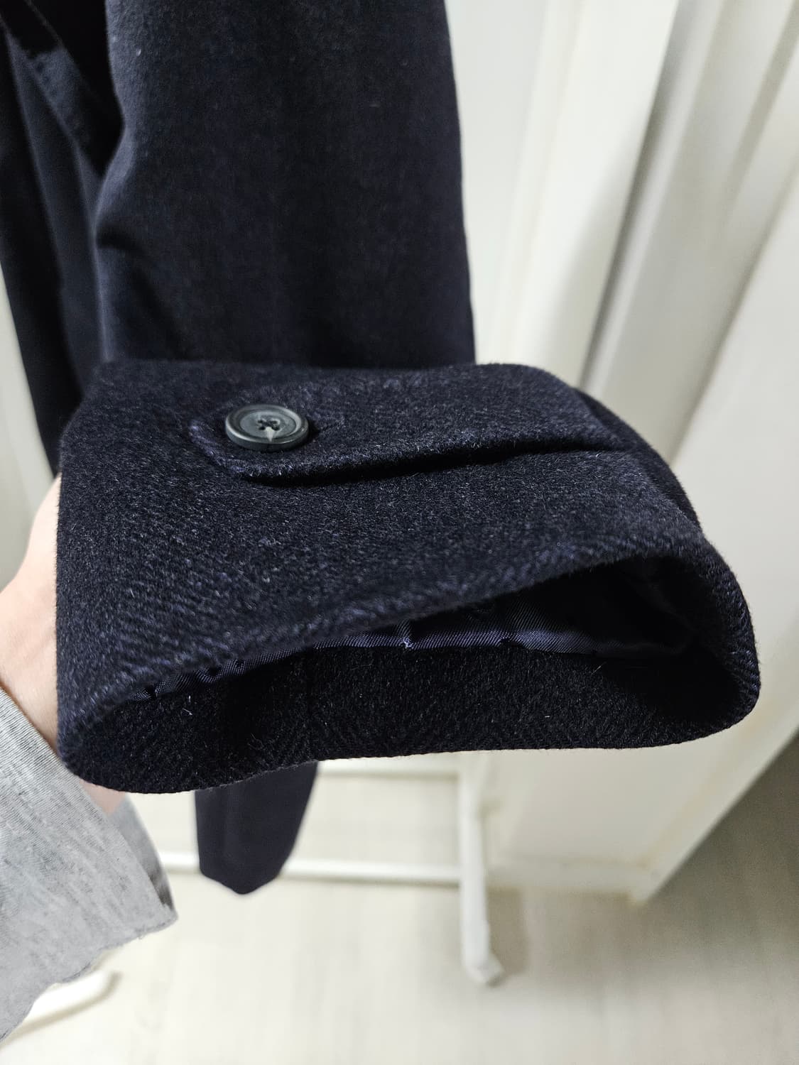 바쏘 캐시미어 100% 밍크 내피 코트 100 상품이미지4