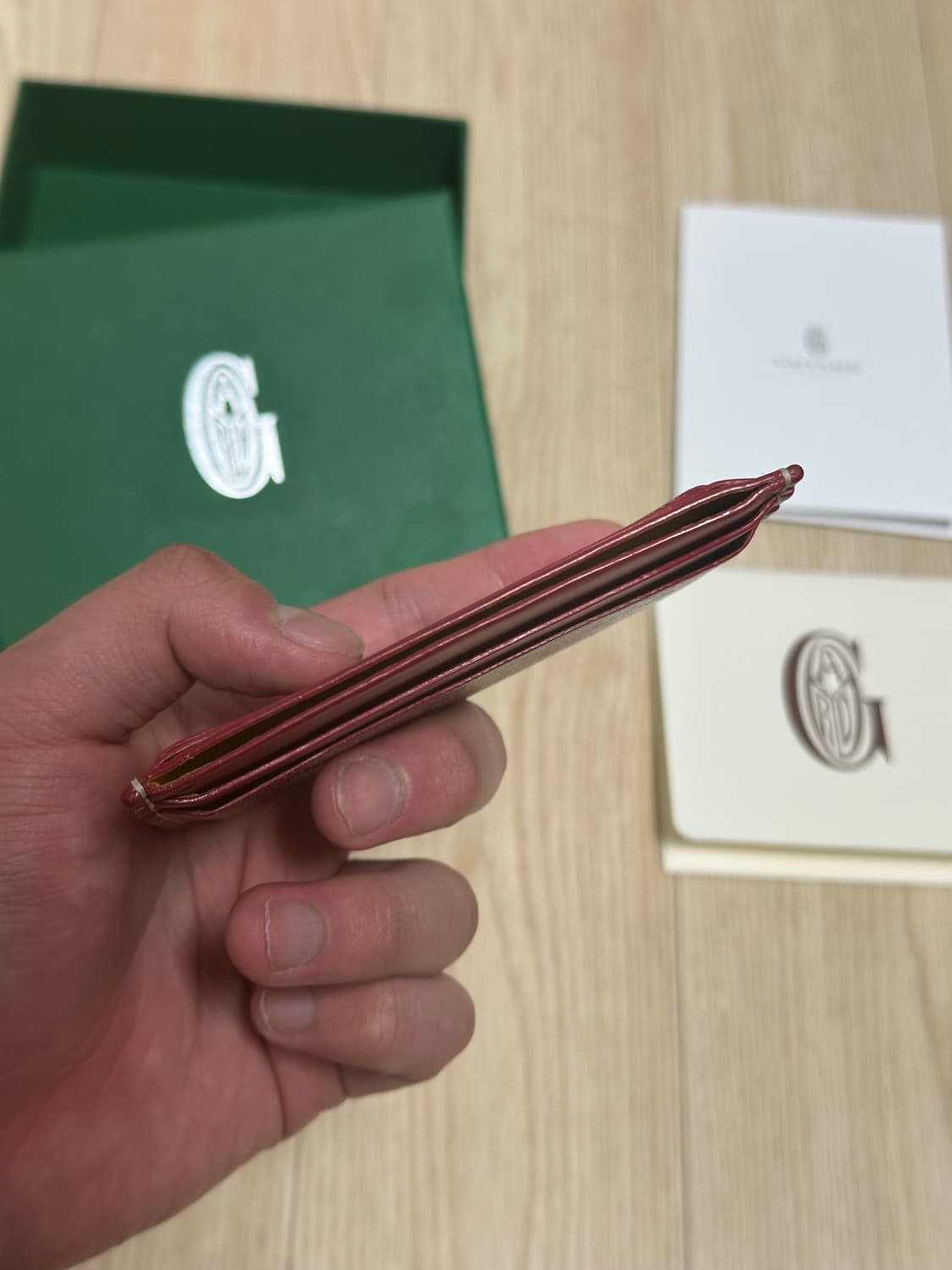 [박스 포함] 고야드 생쉴피스 스페셜컬러 카드지갑 상품이미지6