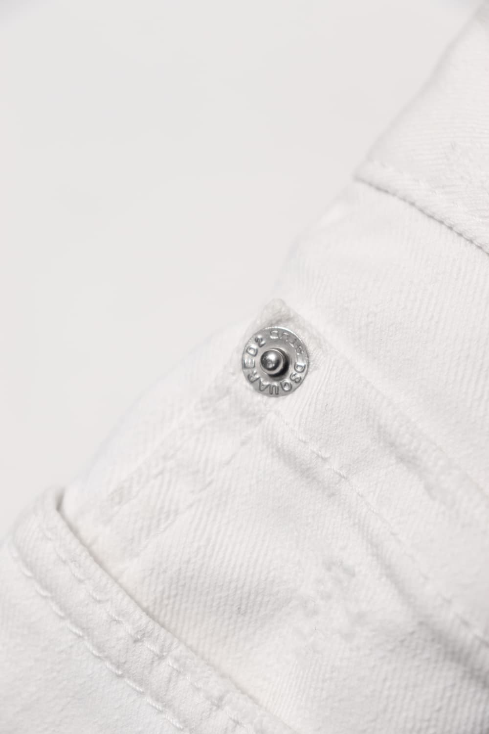 DSQUARED2 14SS 루키 8 화이트 디스트로이드 슬림 진  상품이미지6