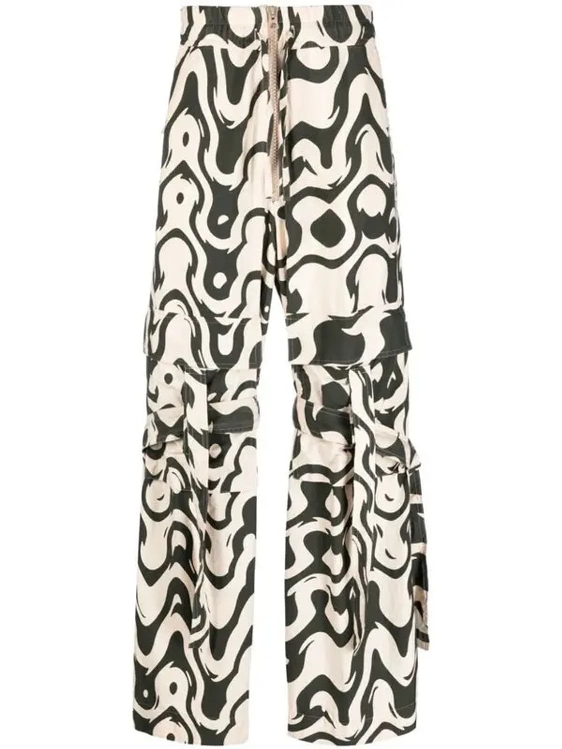 [S] 드리스 반 노튼 primo 카고 팬츠 사이키델릭 패턴 상품이미지6