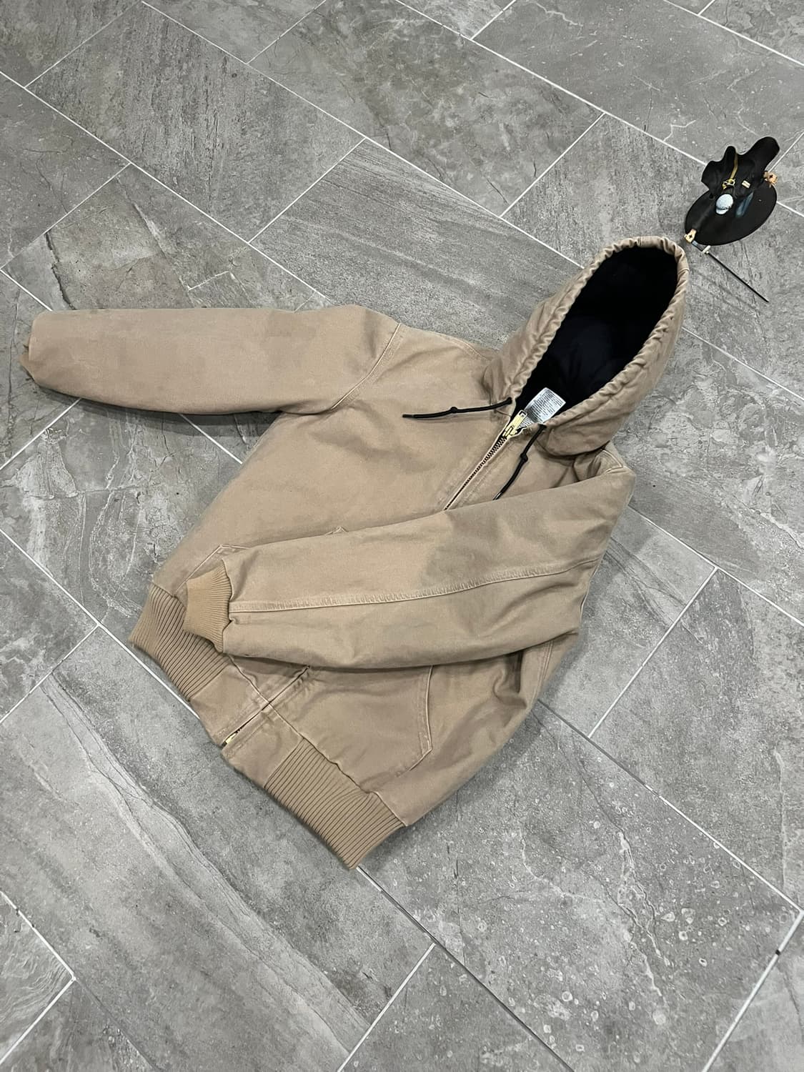 (S) 칼하트 후드 덕 액티브 자켓 J130 SDL 새들 상품이미지8