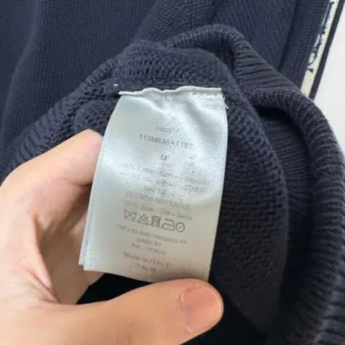 [M] 디올 오블리크 인서트 니트 상품이미지4