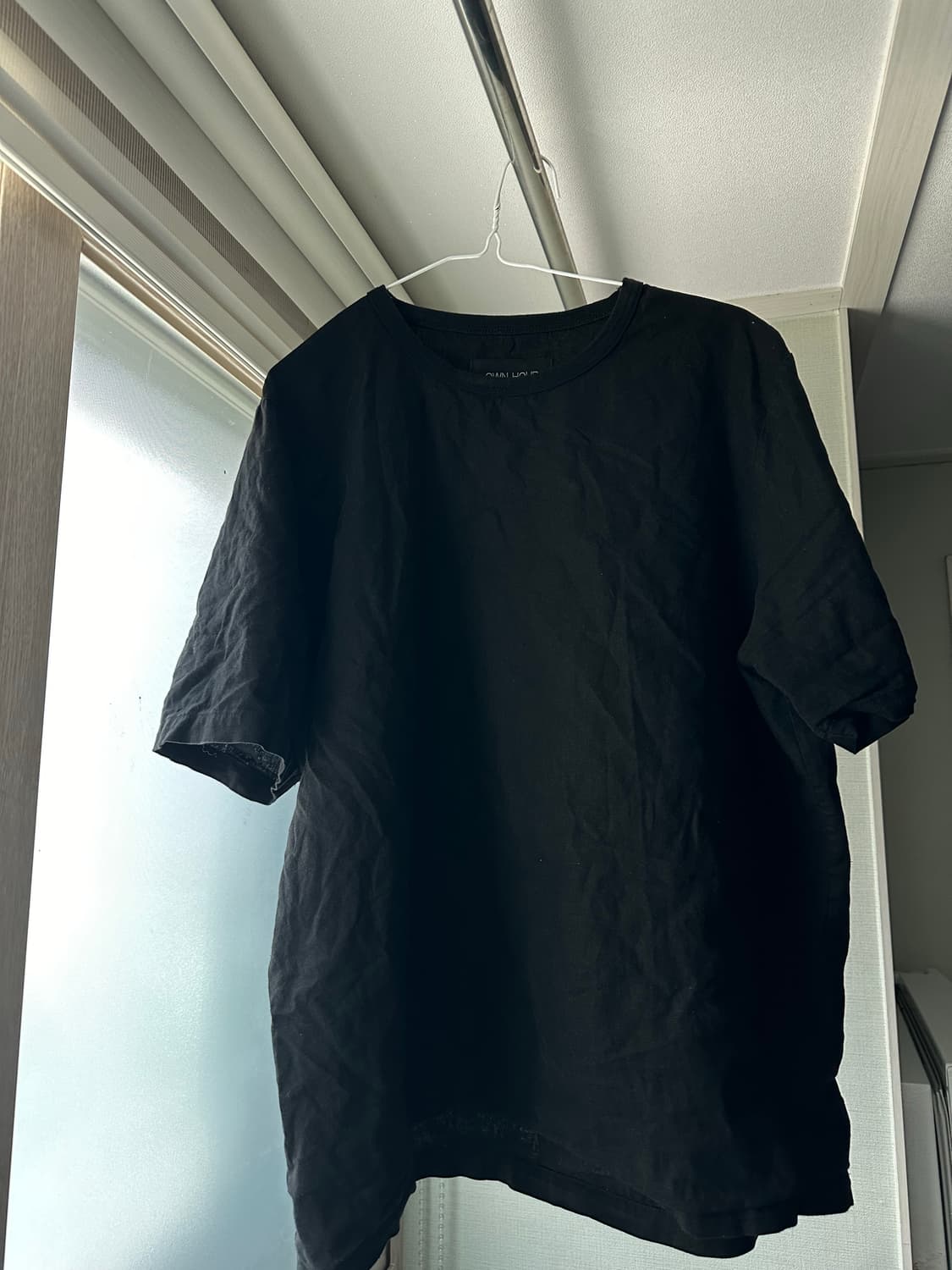 김현우 own hour 무지 반팔티 상품이미지3