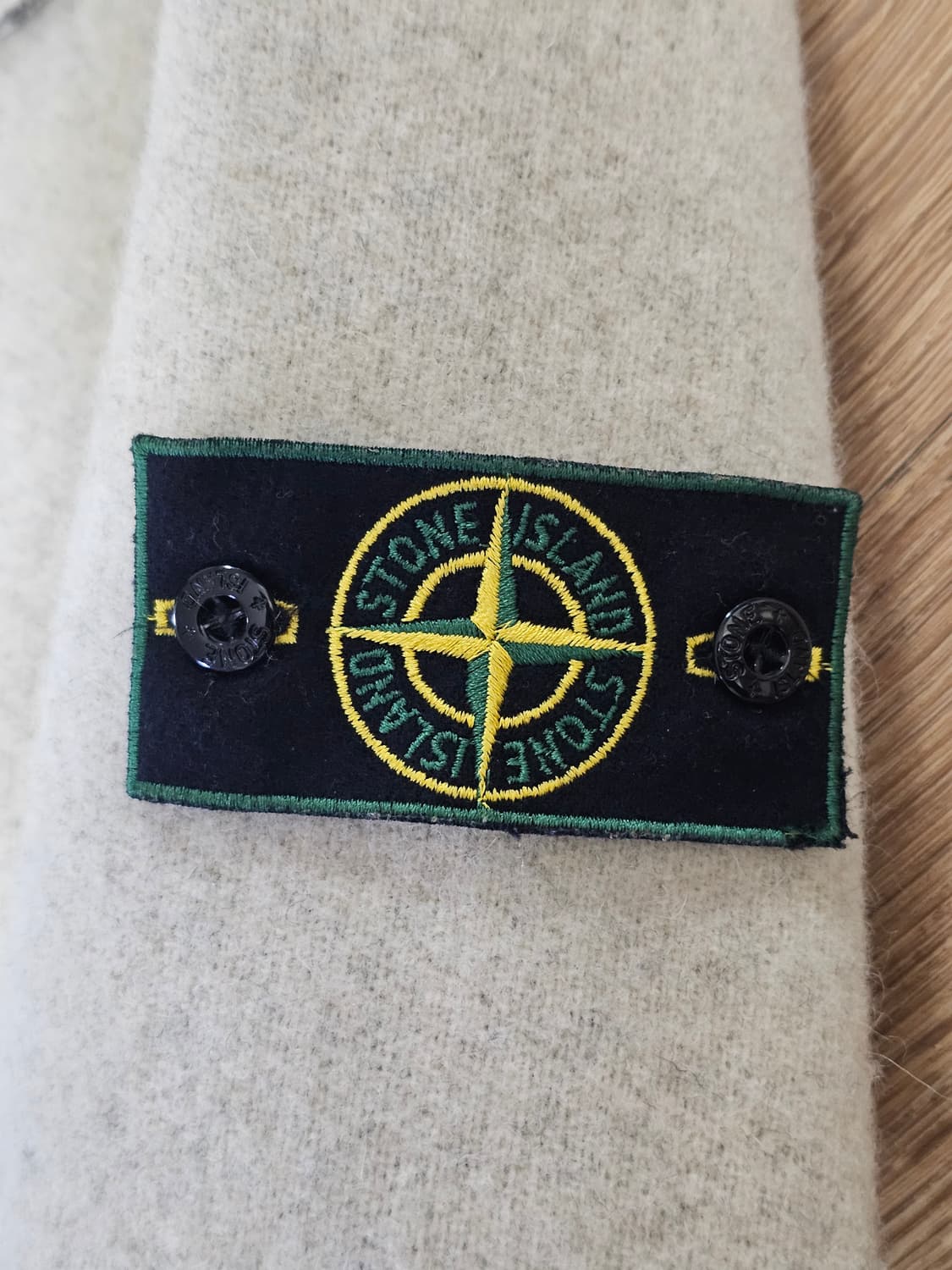 스톤아일랜드 aw1995 아카이브 그린엣지 울 피코트 상품이미지4