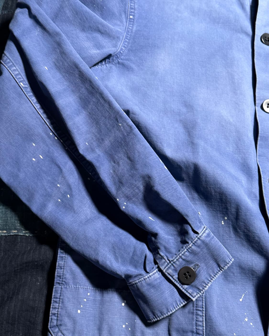 폴로 랄프로렌 디스트레스드 데님 초어 자켓 S 상품이미지4