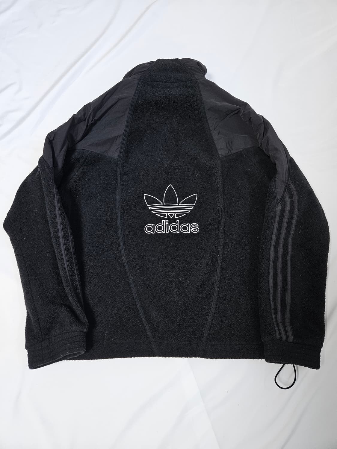 아디다스 오리지널 트레포일 빅로고 후리스 플리스 올드스쿨 자켓 상품이미지1