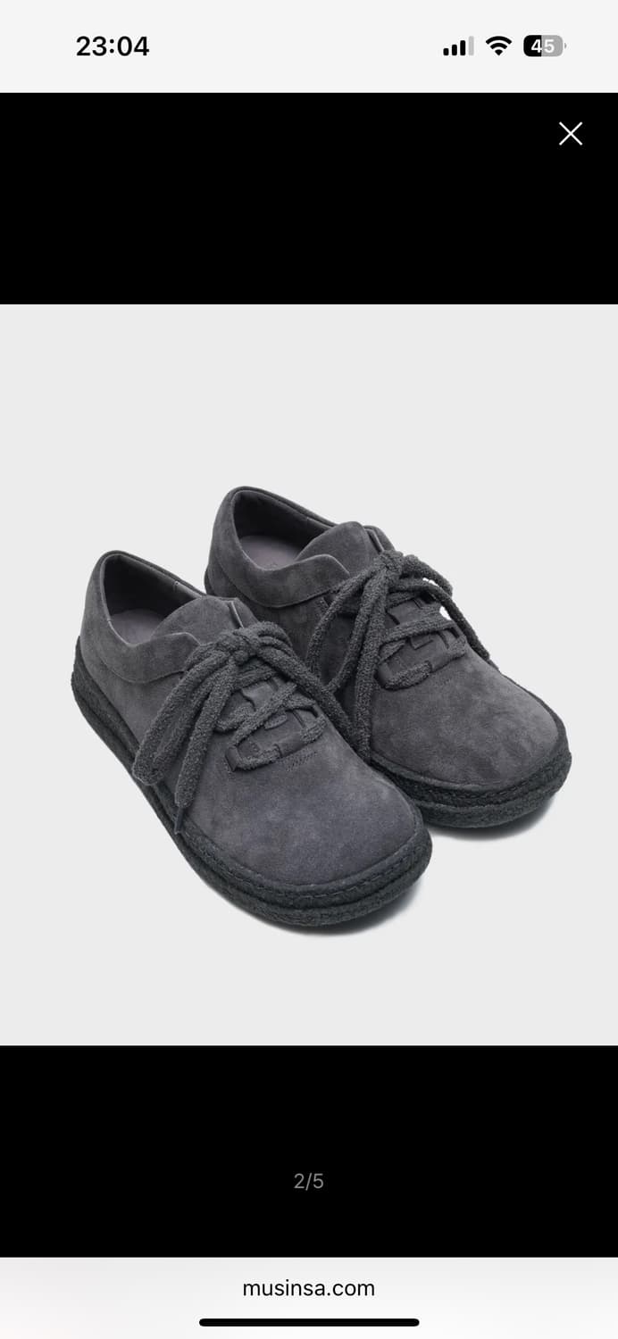 미스테이크 프로젝트 꼬모 모카신 그레이 240 상품이미지1